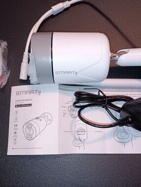 SMARTg Outdoor Security Camera - White ALEXA AND GOOGLE COMPATIBLE